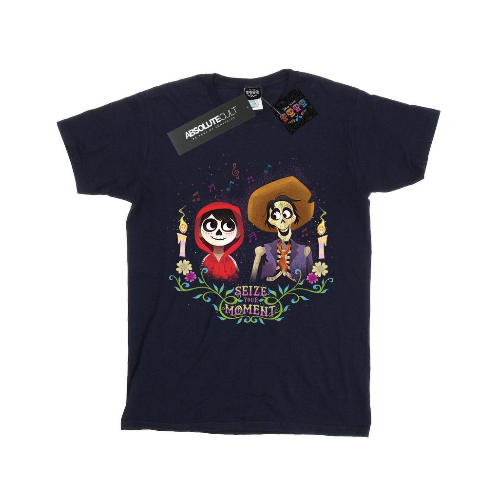 Disney Chłopięcy T-shirt Coco Miguel i Hector