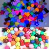 Pack Of 30 Oranges Glow In The Dark Acrylic Bamboo Beads For Handmade Bracelets And Necklaces Jewelry Making Supplies