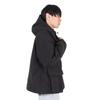Raglan Puffer Hooded 101244021009 Jacket, Black, Small,