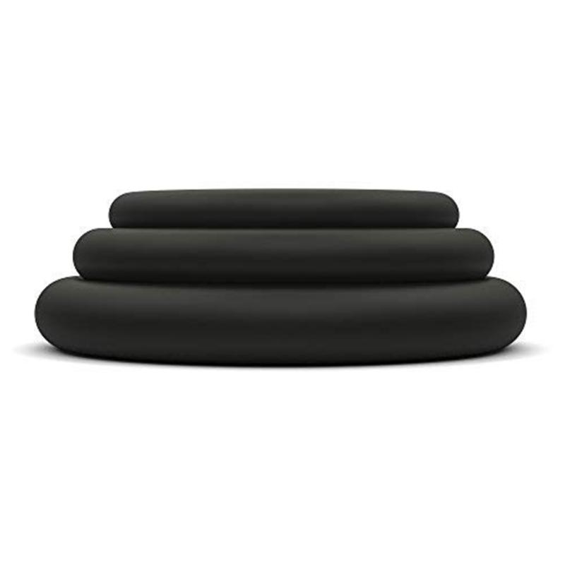3 Pcs/set Super Soft Cock Ring Erection Enhancing Silicone Penis Ring Set for Extra Stimulation
