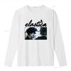 Elastica Vintage Style T Shirt Retro Fashion Statement vintage Washed Breathable Comfortable homme Slightly Casual streetwear
