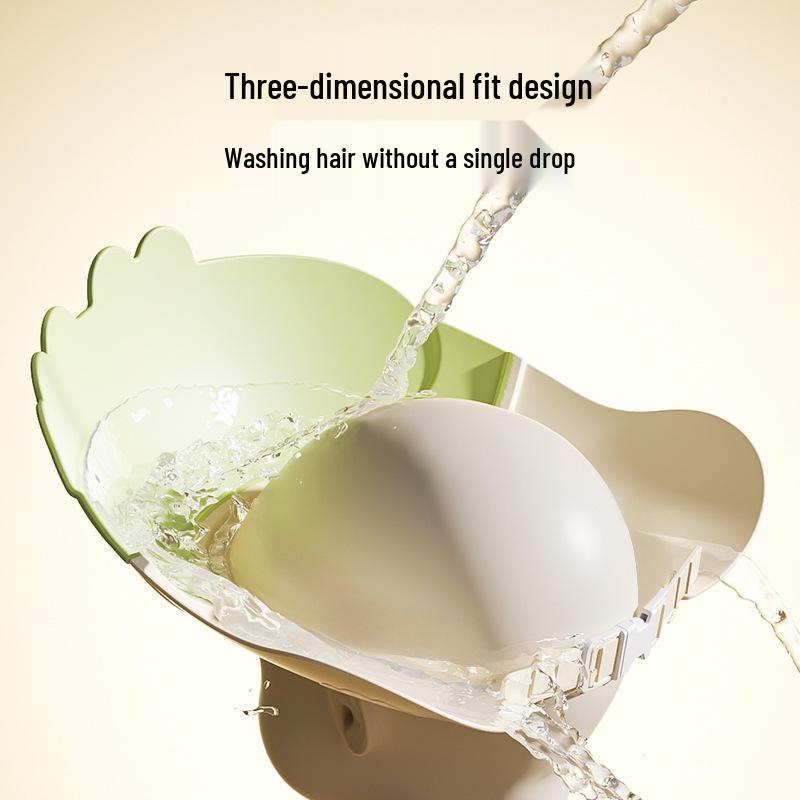 Adjustable Waterproof Baby Shampoo Cap for Newborns and Infants
