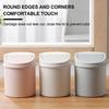 Mini Trash Can with Lid Small Trash Basket for Home Bedroom Office Desktop Garbage Storage Box Waste Paper Basket Container