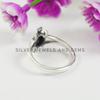 925 Sterling Silver Turtle Ring: Handmade Boho Tortoise Jewelry