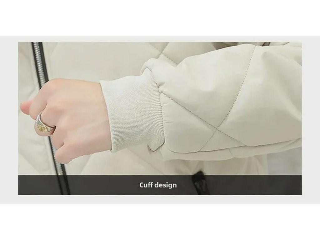 Herren 2024 Herbst/Winter Stehkragen Dick Warmer Baumwollmantel