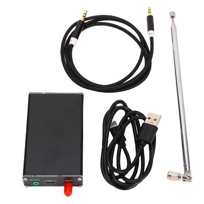 FM-Sender LCD Frequenzanzeige Stereo Rundfunksender mit 1M Teleskopantenne 2KM
