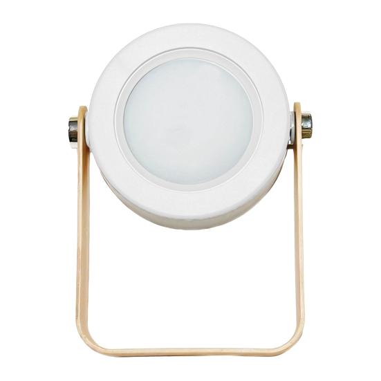 Night Light USB Rechargeable 1200mAh Battery Operated Nursery Lamp LED Desk Light with 3-Level Dimming for Bedroom Nursery