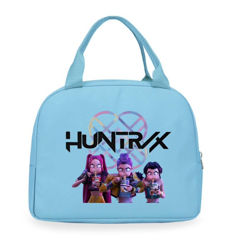 Cartoon Animation Academy Meal Bag Student Thermal Insulation Lunch Box Bag Office Workers Handheld Bento Bag