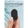 1pc Car Fake Security Light Solar Powered Simulated Dummy Alarm Wireless Warning Anti-Theft Caution Lamp LED Flashing Lights Dome Lights 6