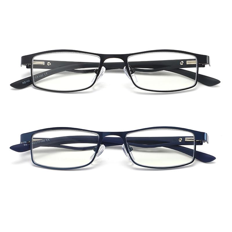 RBENN 4 Pack Anti Blue Light Reading Glasses Men Women Ultralight Small Size Computer Reader Eyeglasses +0.50 0.75 1.50 1.75 2.0