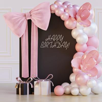 2 Stuks Strik Decoratie Strik Thema Kamer Achtergrond Decor voor Bruiloft Verjaardagsfeest Verloving Vrijgezellenfeest Babyshower Deur Muur Decoratie