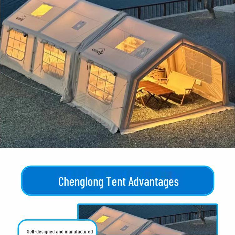 State Grid Electric Power Outdoor Inflatable Tent for National Railway Bidding Projects