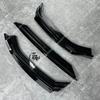 Front Bumper Splitter Lip 3Pcs for VW Polo MK5 MK6 Standard TSI TDI 2010-2021 Tuning Body Kit Guard Gloss Black UV Coat Spoiler