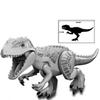 Neue Plastik-Dinosaurier-Bausteine Mehrfarbig Vormontiert Prähistorische Szene Volle Größe Dino Welt Frühes Lernen