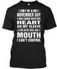 Im A November Guy Born With My Heart T-Shirt Made In the USA Size S To 5XL