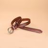 New Women's First-layer Belt Versatile Belt Women's Fine Decorative Fashion Pin Buckle Belt