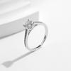 Modian D Kleur Lab Diamant 1ct Moissanite Ring Voor Vrouwen 925 Sterling Zilver Klassieke Bruiloft Verlovingsband Sieraden Geschenken