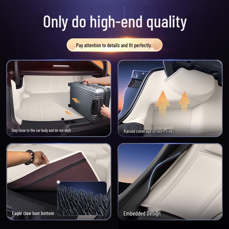 Nissan N6 2026 Trunk Mat - Full Coverage Tail Box Mat for Interior Upgrades