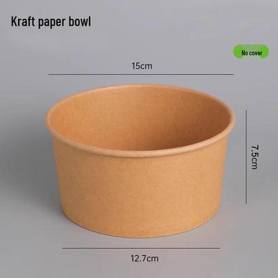 ShengBiLai Kraft Paper Disposable Bowls