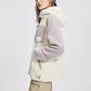 Li-Ning Li Ning BADFIVE Velvet Jackets Women's Bone White Hooded Unisex AFDR714-2