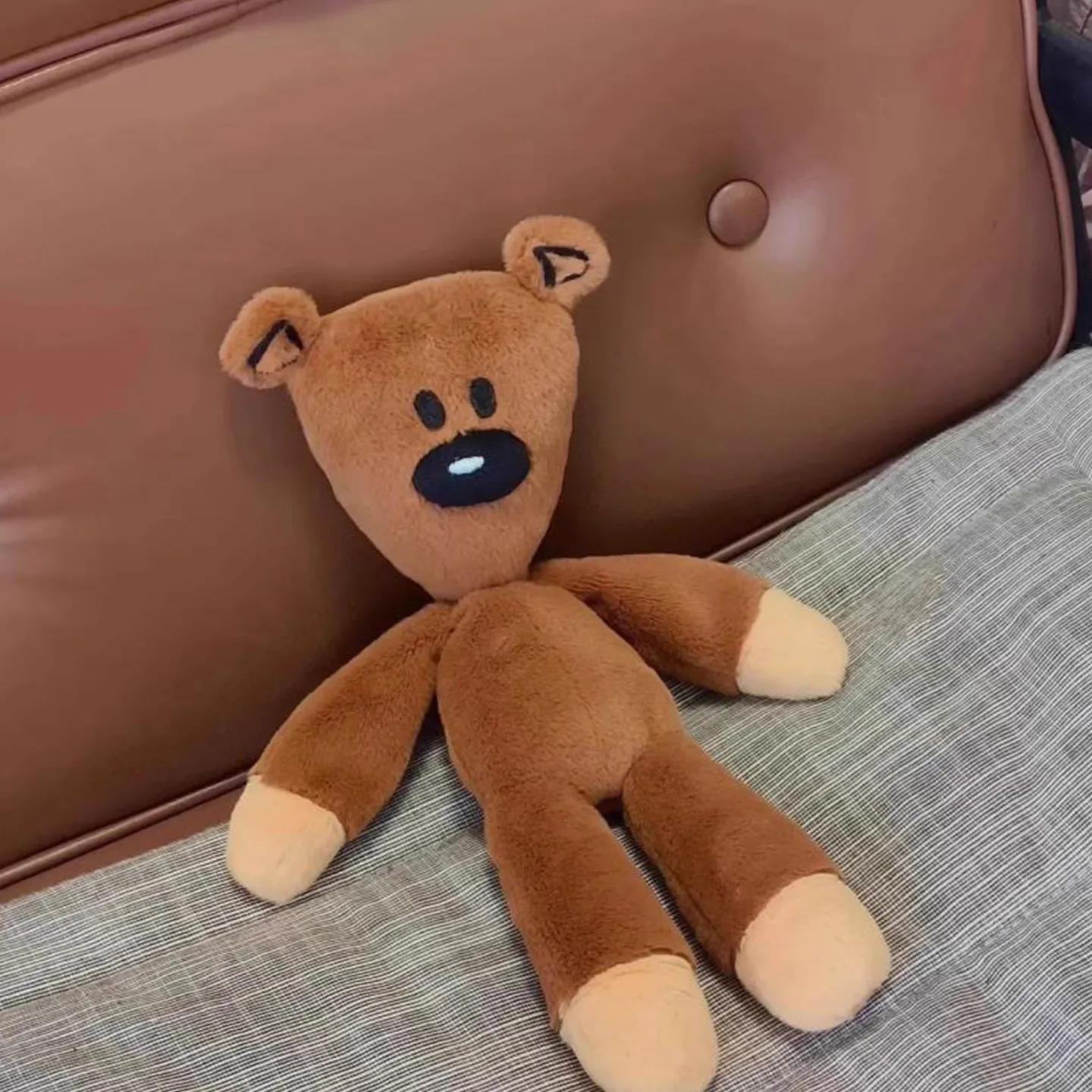 Weiches Flauschiges Bären Plüschtier Klassischer Brauner Teddybär Stofftier Niedliches Plüschtier Kissen Heimdekoration Geburtstagsgeschenke Bequem 80cm
