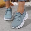 Knit Fabric Lined Sneakers with Thick Sole and Plush Interior for Enhanced Comfort and Support Suitable for Casual and Outdoor Use