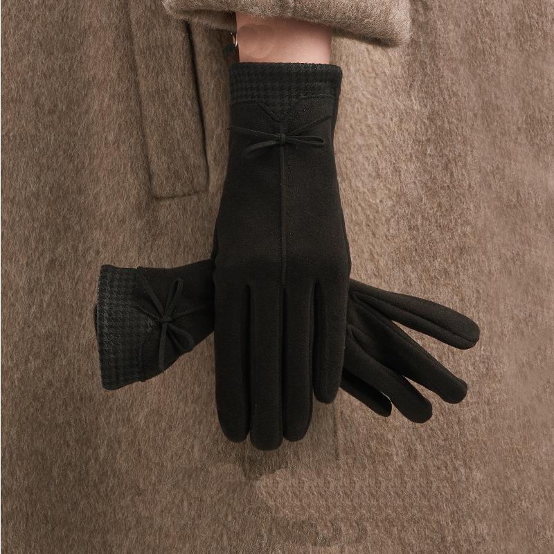 

Перчатки женские осенне-зимние теплые с сенсорным экраном, холодостойкие, ветрозащитные, бархатные, для активного отдыха, для верховой езды, теплые перчатки