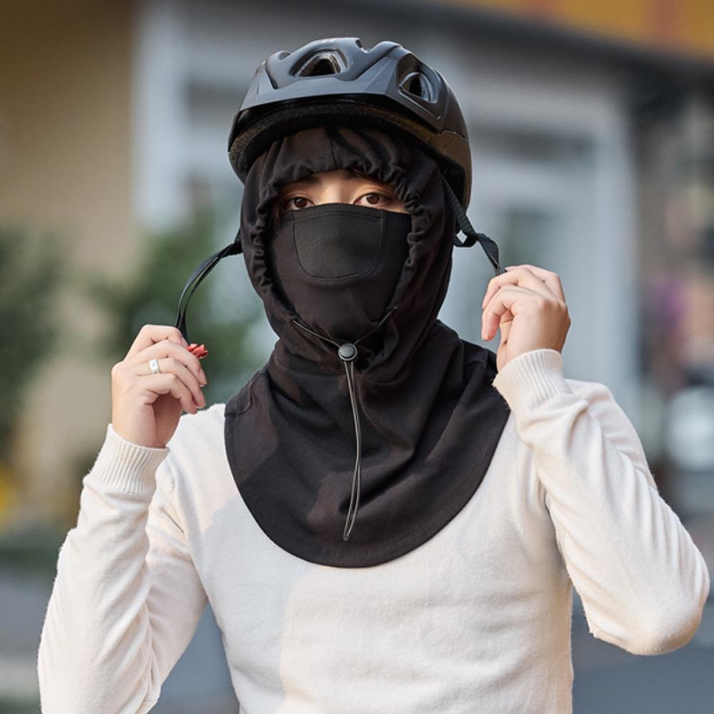 

Windproof Mask Cap Filter Screen Pullover Cap 2024 Head Cap Unisex рожевий