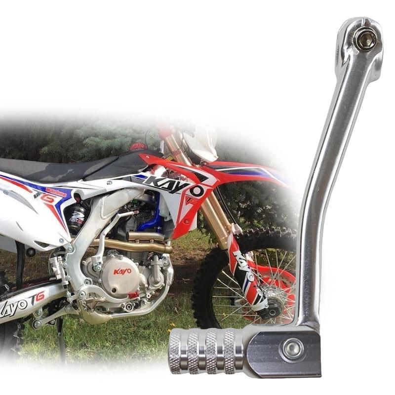 LYNNCHI Motorrad CNC Klappschalthebel Schalthebel für Kayo T2 T4 T6 Enduro Dirt Pit Bike ATV Offroad Rennräder Zubehör