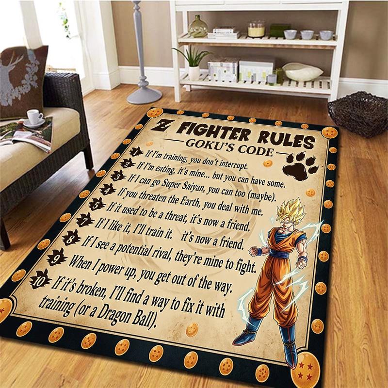 Frieza Carpet Rug For Living Room Bedroom Home Sofa Decoration,kids Play Nonslip Floor Mat
