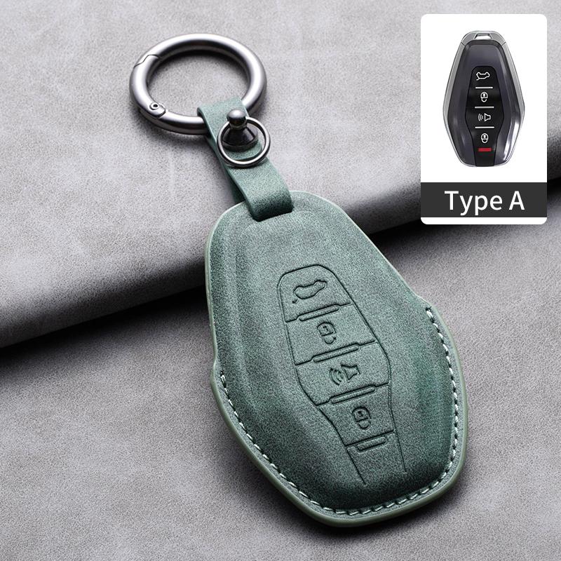 Leather Car Key Case Cover Shell for Chery Jetour DASHING X-1 Plus DTC 2026 2026 2026 X70 PLUS Coupe X90 PLUS X70S X95 Keychain