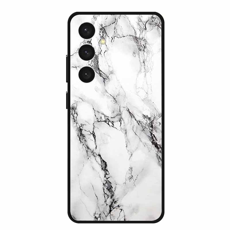 For Samsung S24 Plus Phone Case S24Plus Black Silicone Soft Back Cover Case For Samsung Galaxy S24 Plus Case S 24 Plus Funda Bag