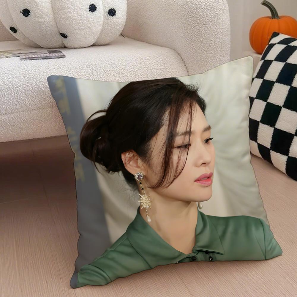 actor intelligent KKim Hyun Joo Cushion Cover Throw Pillow Cover Hidden Button Durable Polyester Chair Cushion