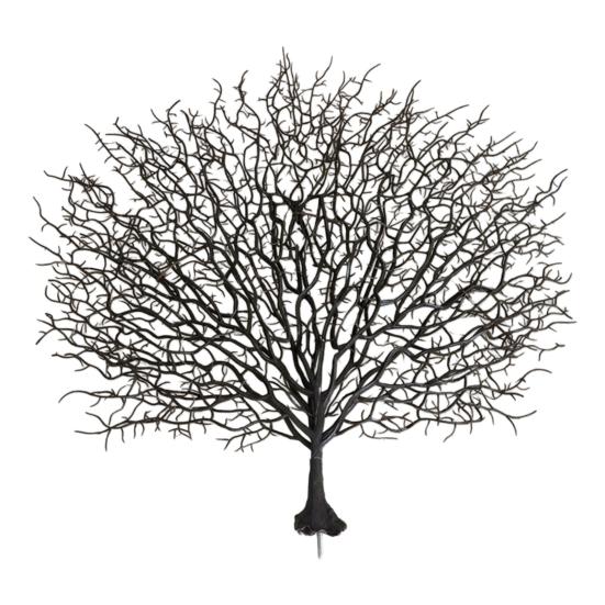 Künstlicher Korallenast 16,5" Simulation Meereskorallenast Falsche Aquarienverzierung für Fischtank Landschaft Hochzeit Heimdekoration