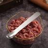 Stainless Steel Dumpling Filling Spoons Stainless Steel Dumpling Maker Spoon Butter Jam Spreaders Wonton Package Stuffing Spoon