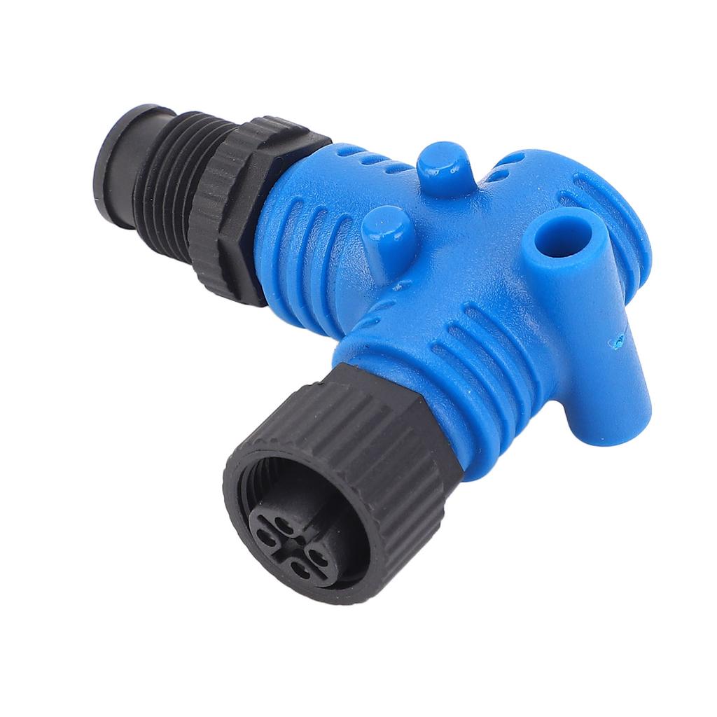 For NMEA2000 90 Degrees Connector M12 5 Pin IP67 Water Resistant 90 Degree Elbow Connector for Lowrance Networks