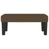 346619 vidaXL Banc Marron foncé 70x30x30 cm Tissu