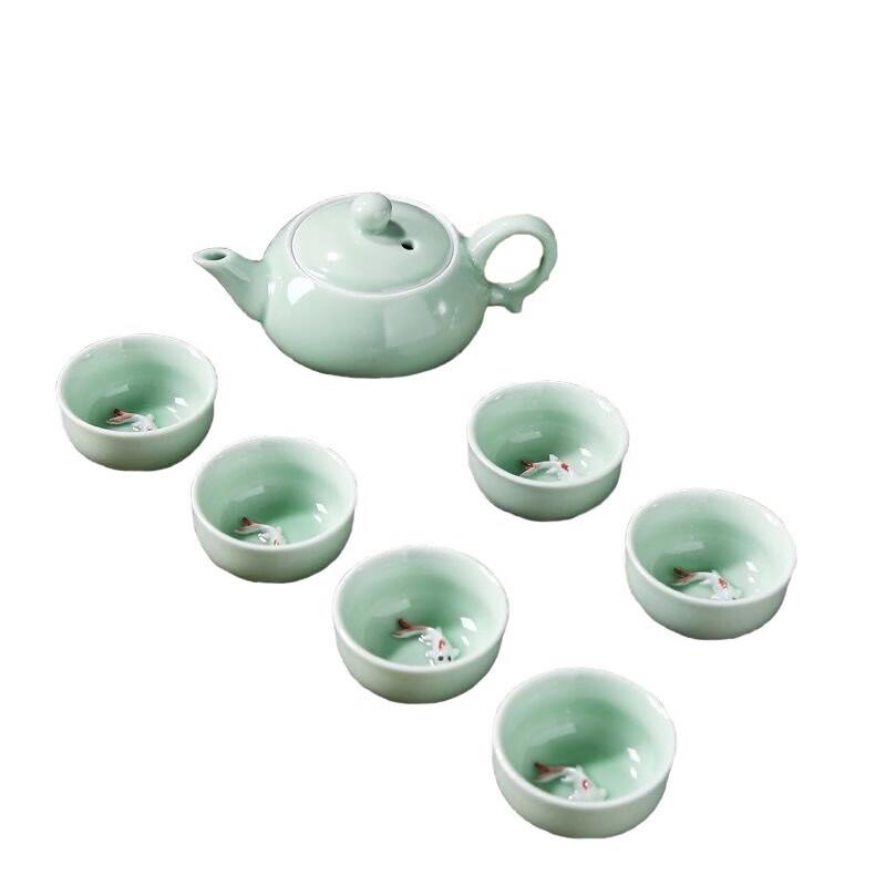 

Hanle Celadon 7-Piece Tea Set