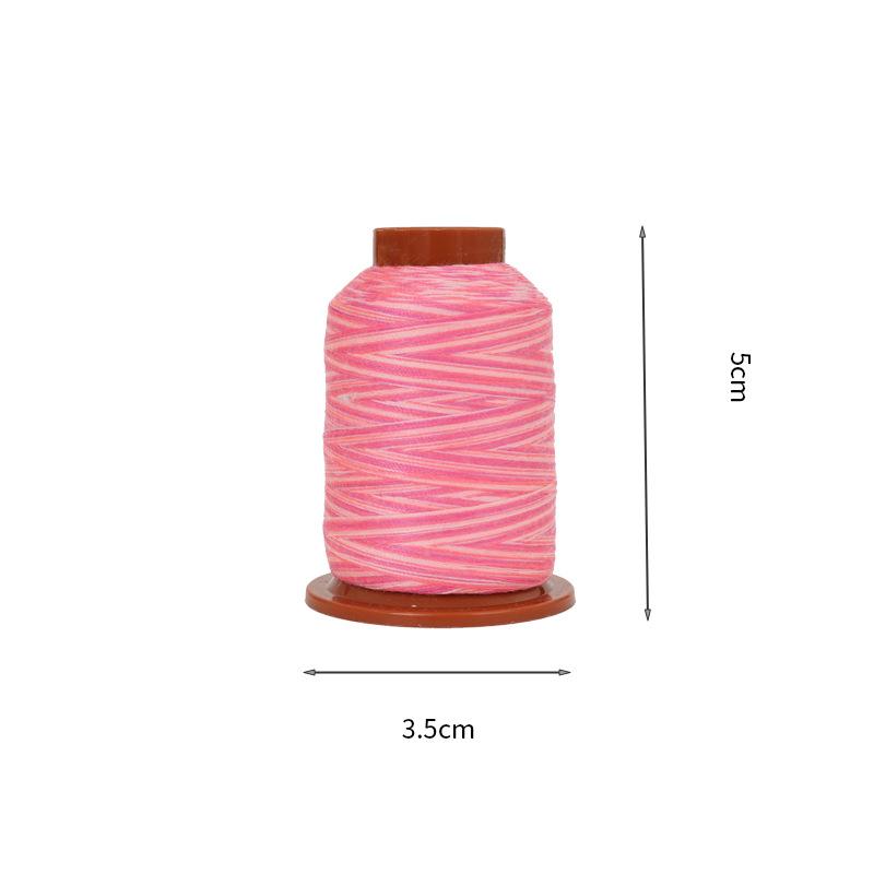 Швейная машина для дома Сделай сам Нитки Цветные Нитки Радуга Маленький моток Цветные Нитки Нитки для ручного шитья 402 Швейные нитки