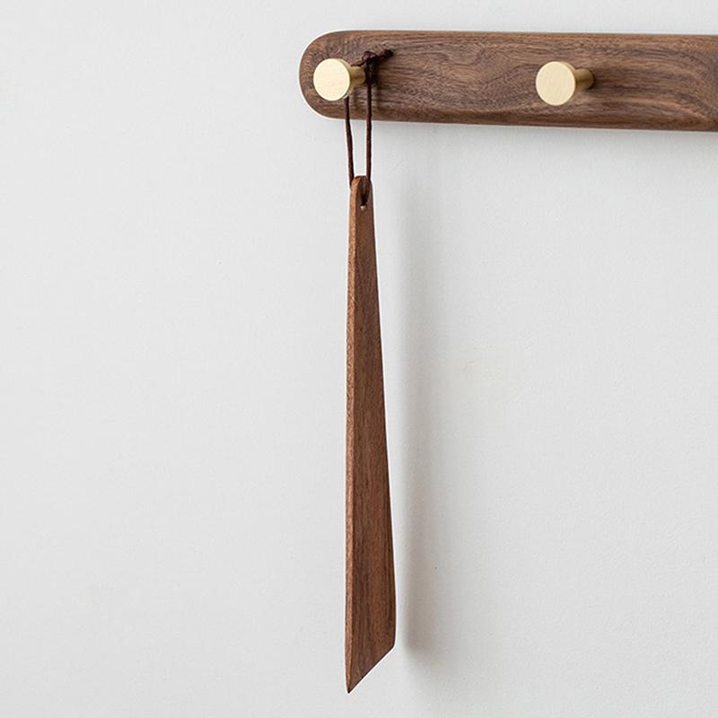 Teak Wood Spatula For Cooking Small Wood Flipper Non-Stick Spatula Utensils