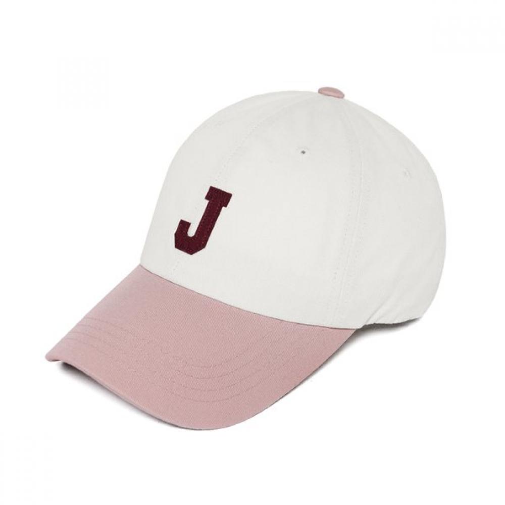 Verutum Initial Two Tone Cap Crimp Pink Hw Bc224 Single option