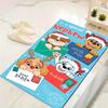 1Pc Paw Patrol Christmas Celebration Rug Office Carpet Indoor Outdoor Doormat Nonslip Soft And Comfortable Living Room Christmas Halloween Gift D91876