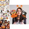 Halloween Scene Setup Props With Paper Material For Costume Party And Festive Photos