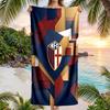 Bologna FC Druck Schnelltrocknendes Strandtuch Mikrofaser Saugfähig Tragbares Reise-Badetuch