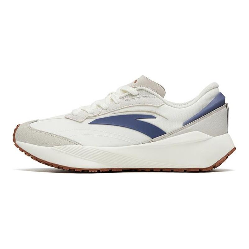 Anta Life Series Ice Sugar 3 Shock Absorption Non-Slip Wear-Resistant Low-Top Sports Casual Shoes Men Shoes White Gray Blue 912328856-1