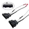 4PCs Door Speaker Wiring Harness Adapter Replacement for VW Beetle Golf Passat