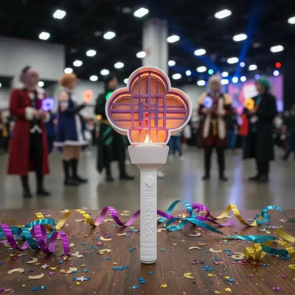 .. K-Pop Huntrix Lightstick Dämonenjäger Zoey Cosplay