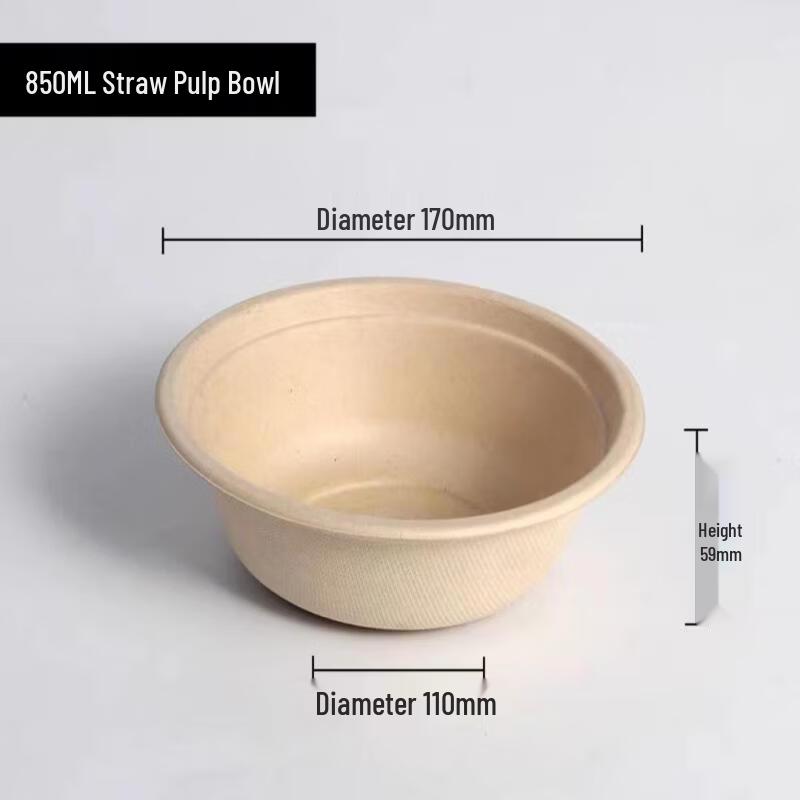 KashiCong Disposable Paper Bowls