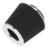 High Flow Air Intake Filter Clamp On Design Washable Steel Nonwoven Fabric Universal for Car