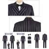 The Addams Family Gomez Addams Cosplay Costume Halloween Outfit Carnival Suit
